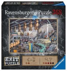Ravensburger Puzzle 368 Pieces Exit In the Toy Factory | Exit Puzzle from 12 Y. - Picture 1 of 2