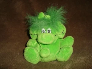 Green 1999 Kodak Kolorkins Mini Zoom Plush Beanbag 4.5" - Imagen 1 de 5