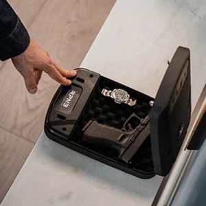 RPNB Gun Safe, Biometric Handgun Safe for Pistols, Fingerprint Lock - Picture 1 of 5