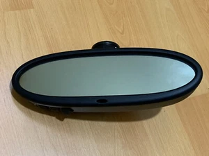 FACTORY OEM 2006 - 2013 MINI COPPER S AUTO DIM REAR VIEW MIRROR HOMELINK - Picture 1 of 16