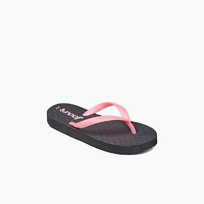 Sandalia Chanclas Niños Reef Little Chakras 5006 Negro Rosa 100% Auténtica Nueva Foto 1 de 4