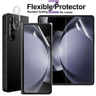 Pour Samsung Galaxy Z Fold 5 4 3 5G protection d'écran hydrogel/film d'objectif en verre