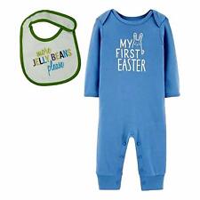 My First Easter Jumpsuit & More Jelly Beans Bib (3M) Easter Outfit