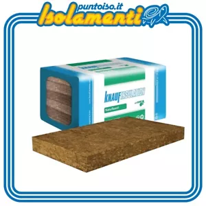 Lana di Roccia DP10 Isolamento Termico Pareti Tetto Soffitto Pannelli 100x60CM - Imagen 1 de 3