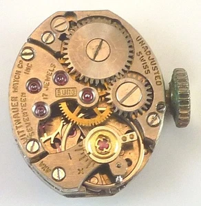 Vintage Wittnauer Ladies Wristwatch Movement - Caliber 5UNG - Parts / Repair - Picture 1 of 4