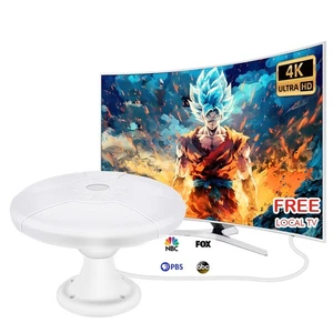 Ultra Long Range RV TV Antenna - Outdoor HDTV Antenna with Signal Booster & 1... - Picture 1 of 9