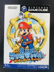 Juegos retro de acción Super Mario Sunshine Nintendo Game Cube 2002 versión japonesa - Imagen 1 de 24