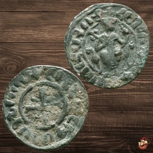 Antigua moneda armenia - Armenia de Cilicia - Tanque - Hetoum I (1226-1270) 29 mm @f575 - Imagen 1 de 6