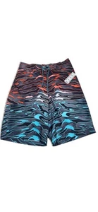 NWT George At The Knee Swim Truck Men’s S 28-30 Multi Surf Beach 9” Drawstring - Picture 1 of 7