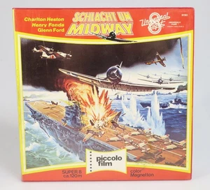 SCHLACHT UM MIDWAY SUPER 8 COLOR TONFILM - Photo 1/2