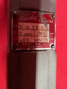 Waukee Natural Gas Flo-Meter 0-20 CFH, MV-5 - Picture 1 of 5
