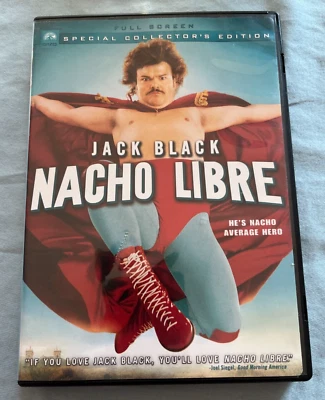 NACHO LIBRE ~ DVD, 2006 ~ JACK BLACK ~ SPECIAL COLLOECTOR'S EDITION FULL SCREEN - Image 1 of 4