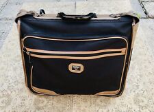 Antler Black & Brown Large Vintage Suit Carry Bag