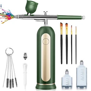 Airbrush for Nails Rechargeable Cordless-Air Brush Kit with Compressor Portable - Picture 1 of 7