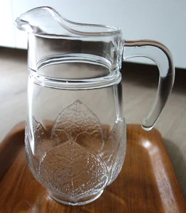 1 Glaskrug Wasserkrug Karaffe Saftkanne 1,3 l Vintage Luminarc Aspen Arcoroc - Bild 1 von 4