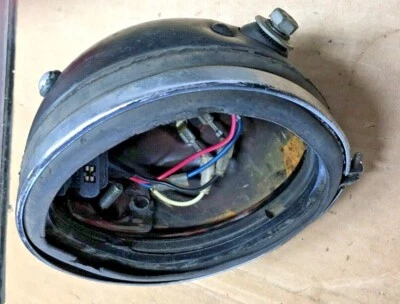 Conjunto de carcasa de faros Aermacchi Harley Davidson SST 250 Montessa Bultaco 02909 Foto 1 de 4