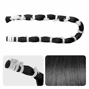 250g High quality Black real Horse Tail ,Violin bow Horse hairs 65-70cm - Picture 1 of 8