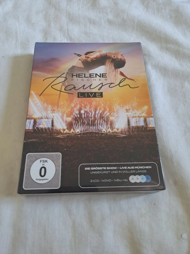 Helene Fischer - Rausch (Live) (Box Set) (2 CDs; DVD und Blu-ray) NEU - Bild 1 von 1