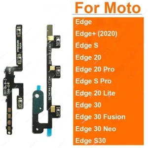 Power Volume Buttons Cable For MOTO Edge S 20 Pro Lite 30 Neo Fusion Edge+ Plus - Picture 1 of 12