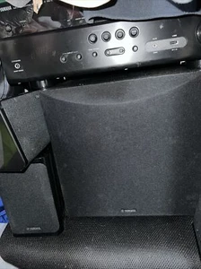 Yamaha NS-SW40 + RXV379 5.1 Surround Sound Channel Speaker System Home Theater - Picture 1 of 2