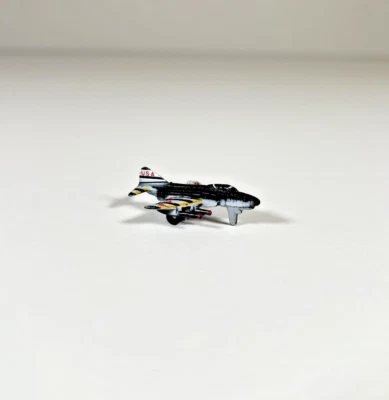 Vtg Micro Machines F-4 E Phantom Jet Fighter Galoob 1980s USA Military Toy e4 - Image 1 of 4