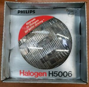 New Philips H5006 Round Halogen Headlamp C6 12V 35W High/Low Beam 58-82 Corvette