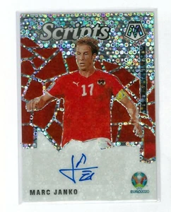 Marc Janko 2021 Panini Mosaic UEFA Euro Scripts Silver Disco Auto Autograph - Picture 1 of 2