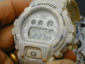casio g shock 3420 working white missing band as pictured - Picture 1 of 6