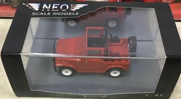Suzuki LJ80 Rojo Neo 1/43 Modelo Resina Foto 1 de 1