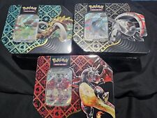 Pokemon Paldean Fates Tins Set of 3 - Brand New and Sealed!