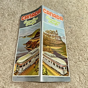 1950s CANADA by CANADIAN PACIFIC Brochure "The Dominion" and "The Canadian" - Picture 1 of 11