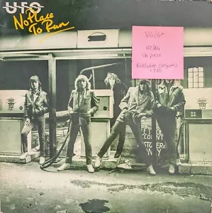 UFO No Place To Run Vinyl Record VG/G+ CDL 1239 1980 - Picture 1 of 2