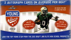 Caja de fútbol Leaf Draft Young Stars 2012 - 2 autos por caja en promedio - Imagen 1 de 1