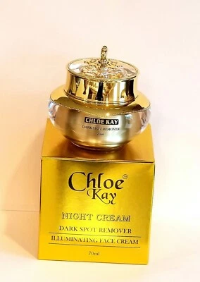 Crema facial y corrector de manchas oscuras Chloe Kay Luxury NIGHT 70 ml - ENVÍO GRATUITO Foto 1 de 4