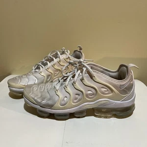 Nike Air VaporMax Plus - Men`s White Platinum 2021 Sneakers Size 10 B149 - Picture 1 of 7
