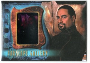 FARSCAPE 2003 RA SEASON 4 G5 GALLERY INSERT CARD Lani Tupu as Captain Crais