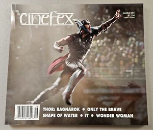 Cinefex #156 - Thor Ragnarok, Only The Brave, Shape of Water, IT, Wonder Woman - Picture 1 of 2