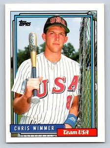 1992 Topps Traded #129T Chris Wimmer - NM/MT - Picture 1 of 2