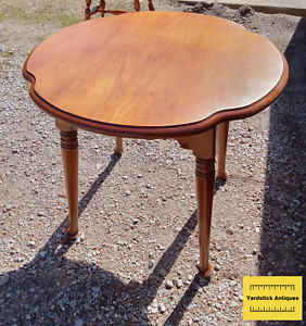Mid Century Maple Lamp Table (Lt607)