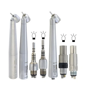 45 Grad Dental Chirurgisches Handstück Hochgeschwindigkeitsturbine Kavo NSK Kupplung 4 6 Loch - Bild 1 von 139