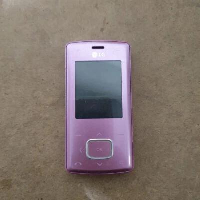 LG KG800 Pink Bluetooth 2.0" LCD 1.3MP Camera Slider Cellular Phone - For Parts - Image 1 of 4