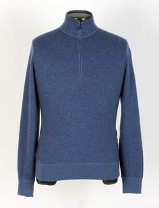 Loro Piana Cashmere Roadster Pull Light Sweater - Blue - M - $1350 Retail - Picture 1 of 18