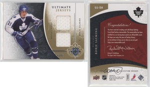 2009-10 Upper Deck Ultimate Collection Jerseys /100 Borje Salming #UJ-SA HOF