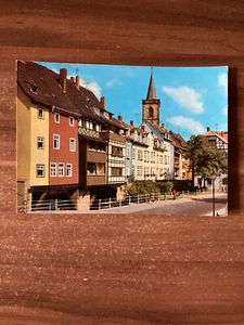 DDR-Ansichtskarte Erfurt, Krämerbrücke, Thüringen, 1978 - Bild 1 von 2