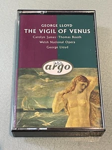 George Lloyd - The Vigil of Venus - Audio Cassette Tape Album - 1990 Argo - Picture 1 of 5