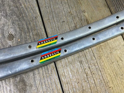 .LLANTAS TUBULARES AMBROSIO OLIMPIC CHAMPION 36H NOS 700C LLANTAS 36 AGUJEROS MUNDO ITALIA Foto 1 de 4