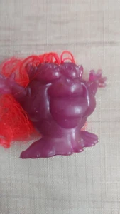 GHOSTBUSTERS Purple Ghost TICKLER 1.5" Action Figure 1987 Vintage Kenner  - Picture 1 of 2