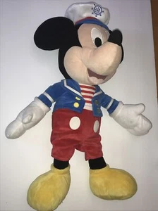 2009 Macy’s Holiday Disney Sailor Mickey Mouse 18” Plush Stuffed Animal Toy - Picture 1 of 7