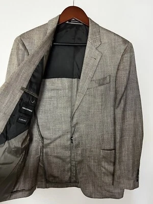  #911 Armani Emporio Armani Abrigo Deportivo Chaqueta Talla 38 R VENTA AL POR MENOR $1495 Foto 1 de 4