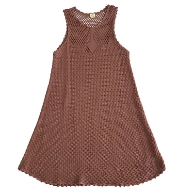Vestido O'Neill Mujer Crochet Tejido Boho Indie Granola Campesino Juno Columpio Talla S Foto 1 de 4